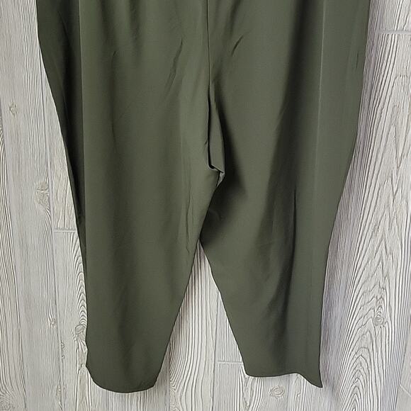 Torrid Happy Camper Olive Green Walking Pant Womens Plus Size 4X NWT - Picture 7 of 12